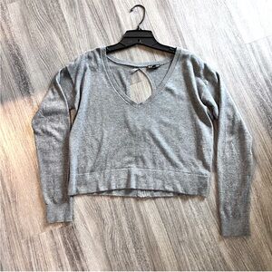 Express Lightweight Grey Sweater